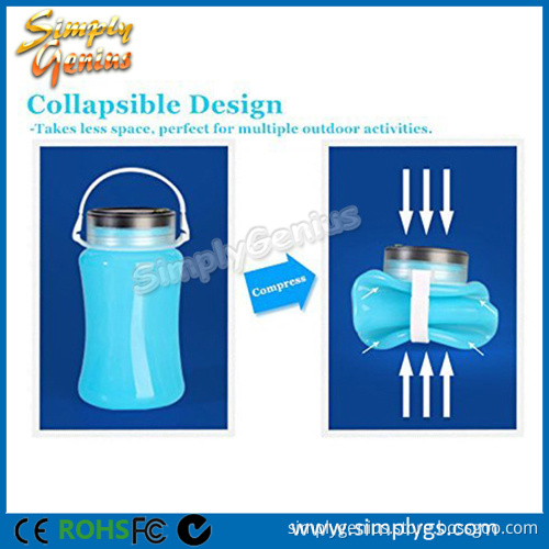 IP67 water resistant outdoor Solar LED Light with storage bottle, 3 LED solar sun jar